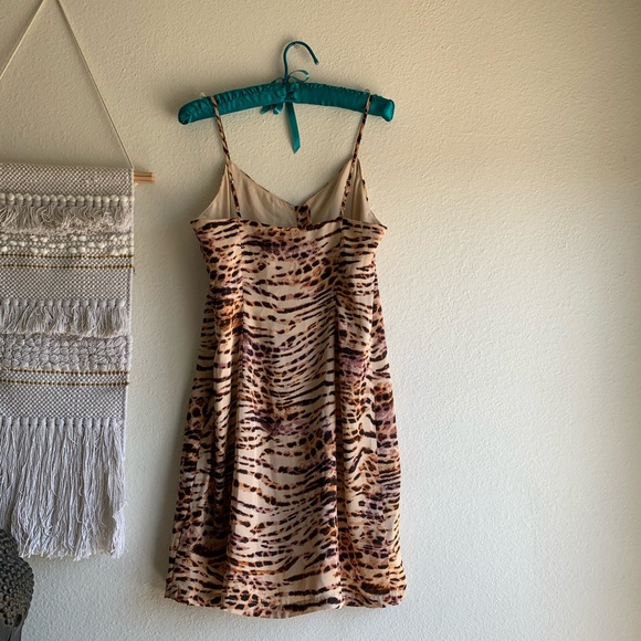 Naked Zebra Animal Print Satin minidress - Picture 4 of 8